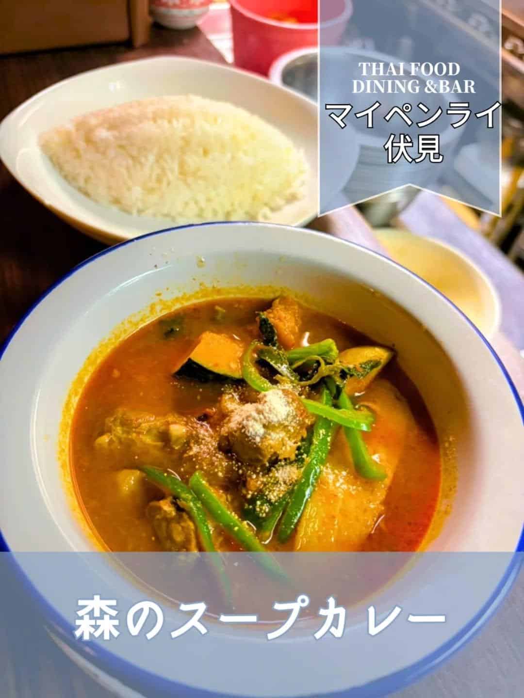 【名古屋伏見✕スープ】旨辛スープが魅力の森のスープカレー